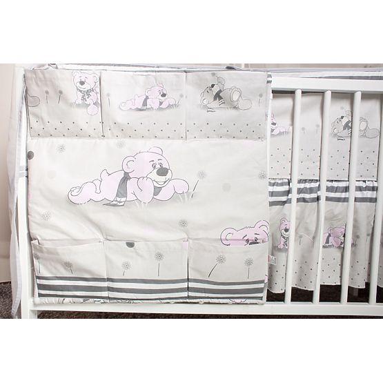 Parure lit bébé 120x90cm Dreamer gris