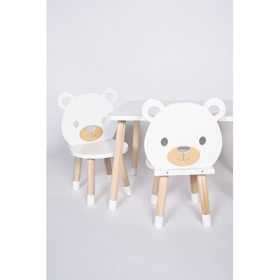 Ensemble table et chaises - Ours