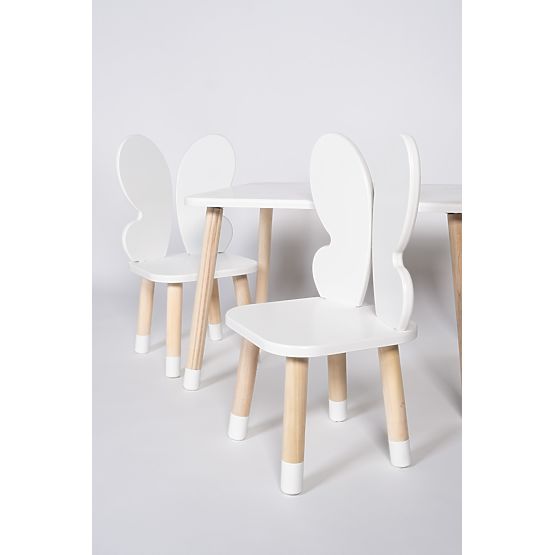 Ensemble table et chaises - Papillon