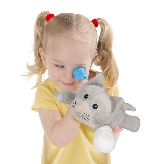 Set vétérinaire avec des animaux en peluche