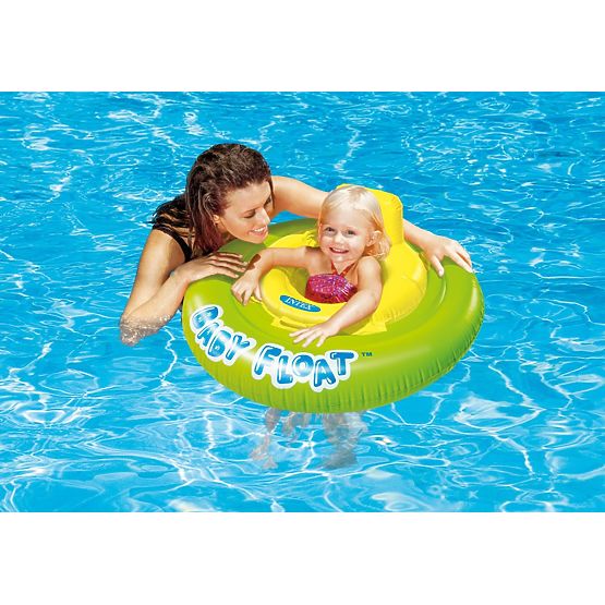 Siège enfant gonflable dans l'eau