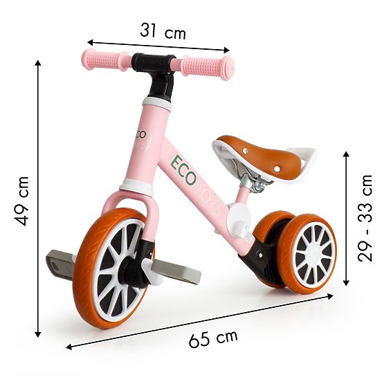Transat enfant Sky 2en1 - rose