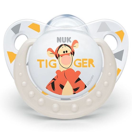 Šidítko NUK Trendline Disney Tigger 6-18m béžové 6-18 m