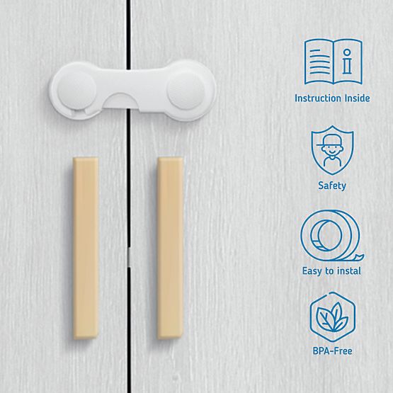 SIPO Assurance enfants pour meubles - 10 pcs