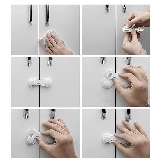 SIPO Assurance enfants pour meubles - 10 pcs