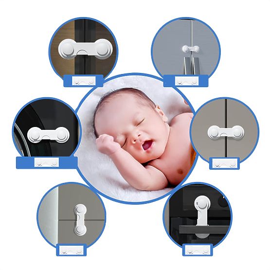 SIPO Assurance enfants pour meubles - 10 pcs