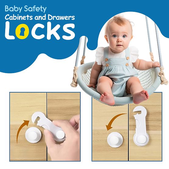 SIPO Assurance enfants pour meubles - 10 pcs