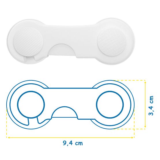 SIPO Assurance enfants pour meubles - 10 pcs