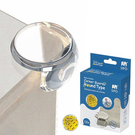 SIPO Jeu de cornières rondes - 12 pcs