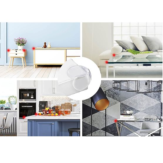 SIPO Jeu de cornières rondes - 12 pcs