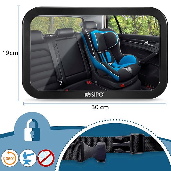 SIPO Miroir de Surveillance pour Enfant en Voiture