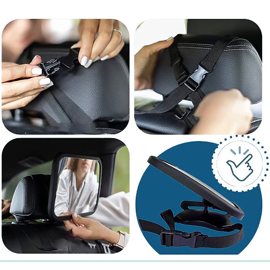 SIPO Miroir de Surveillance pour Enfant en Voiture