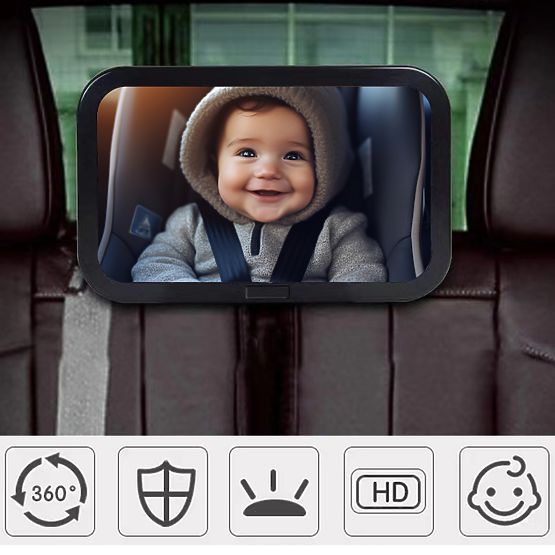 SIPO Miroir de Surveillance pour Enfant en Voiture