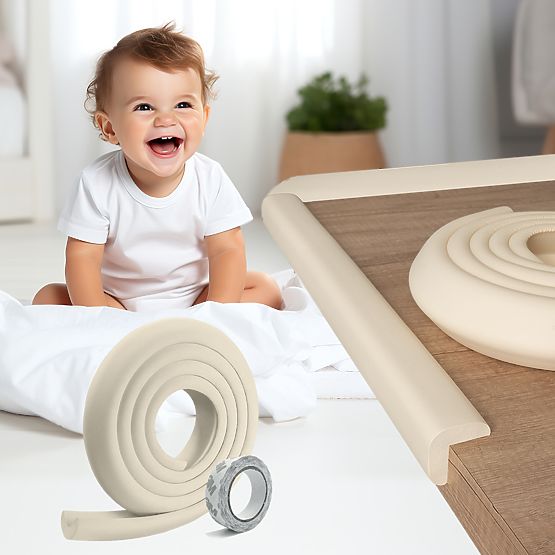 SIPO Ruban de protection pour chants de meubles, beige - 1 pièce