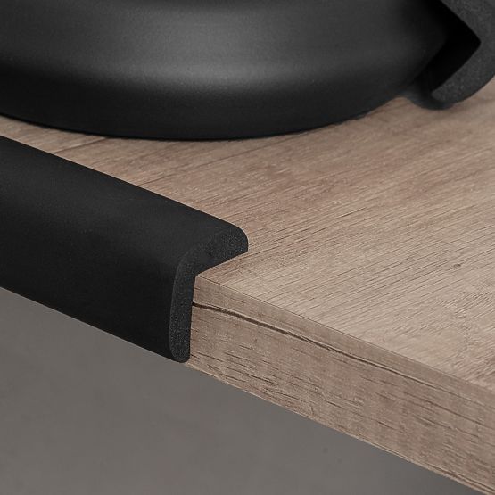 SIPO Ruban de protection pour chants de meubles, noir - 1 pièce