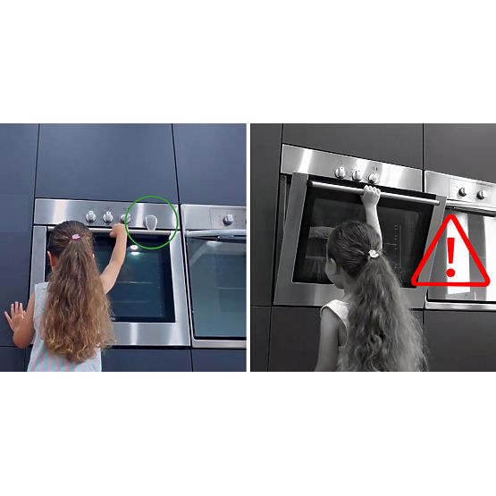 SIPO Sécurité enfants pour fours - 1pc