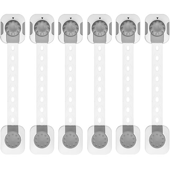 SIPO Serrure intelligente multifonctionnelle pour armoires et tiroirs - 6 pièces