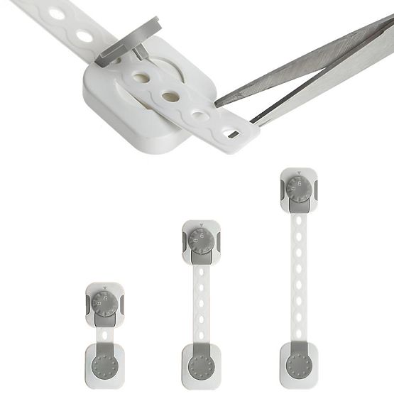 SIPO Serrure intelligente multifonctionnelle pour armoires et tiroirs - 6 pièces