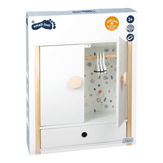 small foot Armoire pour poupées Little Button