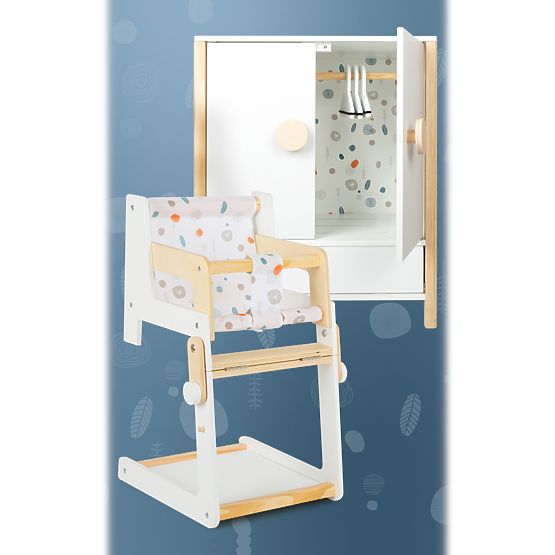 small foot Armoire pour poupées Little Button