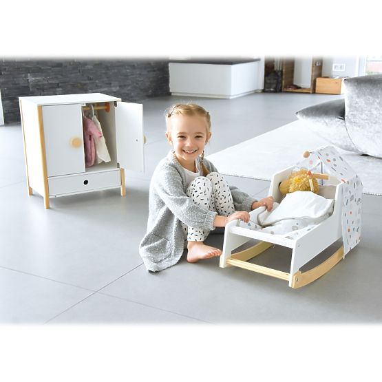 small foot Armoire pour poupées Little Button