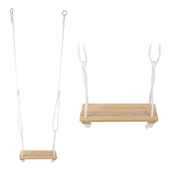 small foot Balançoire en bois 3 en 1