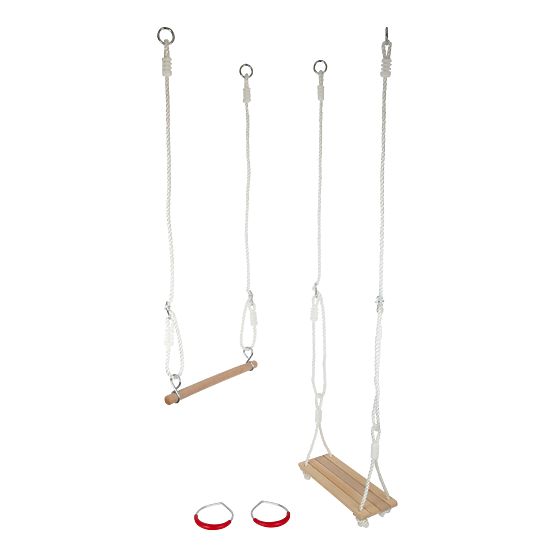 small foot Balançoire en bois 3 en 1