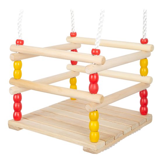small foot Balançoire en bois pour petits enfants