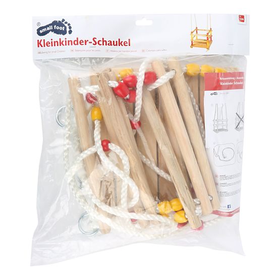 small foot Balançoire en bois pour petits enfants