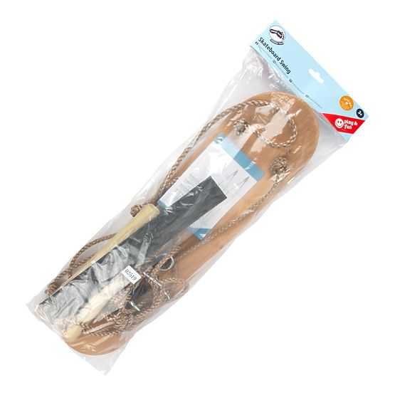 small foot Balançoire en bois Skateboard