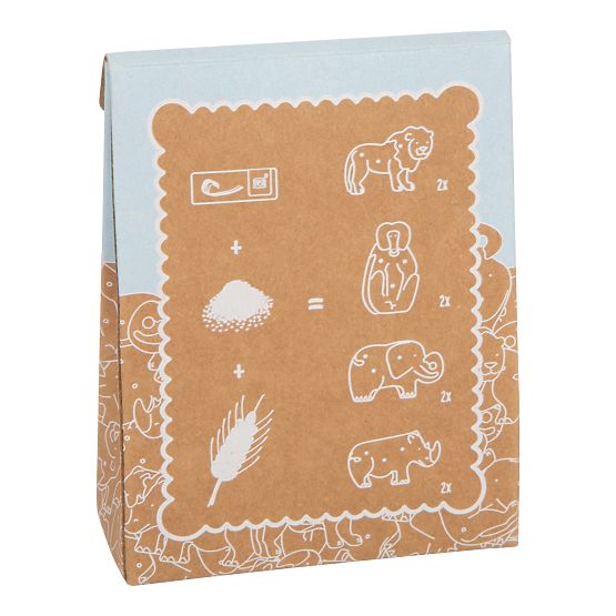 small foot Biscuits avec motif d'animaux Fresh
