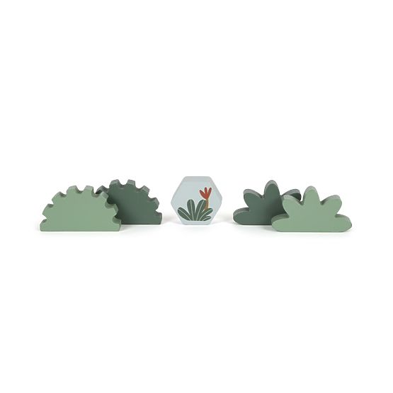 Small Foot Blocs en bois Dino