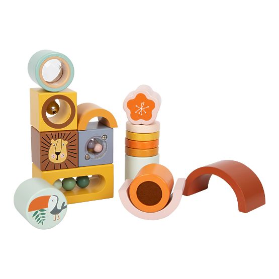 small foot Blocs sensoriels Safari
