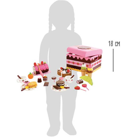 Small Foot Boîte de bonbons en bois