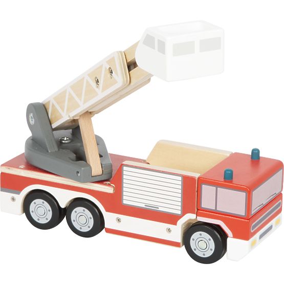 small foot Camion de pompier avec échelle pivotante