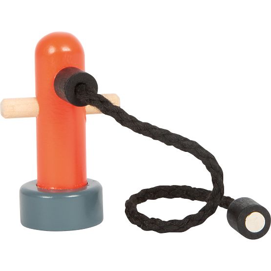 small foot Camion de pompiers en bois