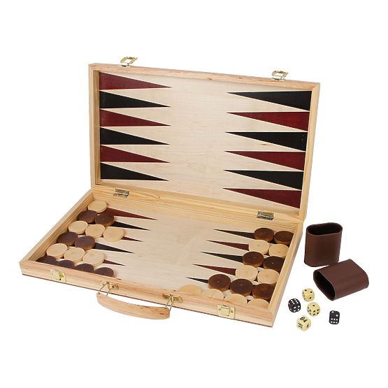 Small Foot Case pour échecs et backgammon