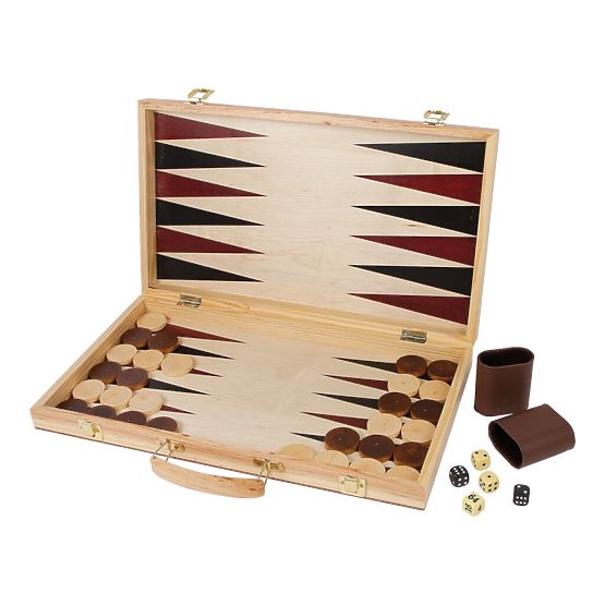 Small Foot Case pour échecs et backgammon