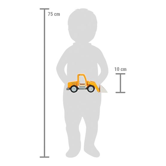 small foot Chargeur en bois avec pelle