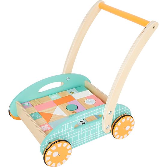 small foot Chariot avec blocs