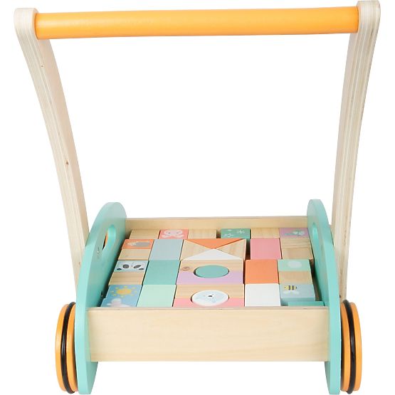 small foot Chariot avec blocs