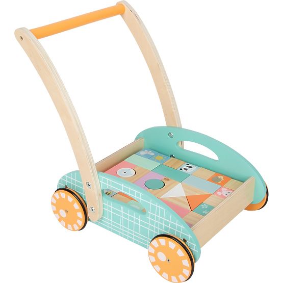small foot Chariot avec blocs