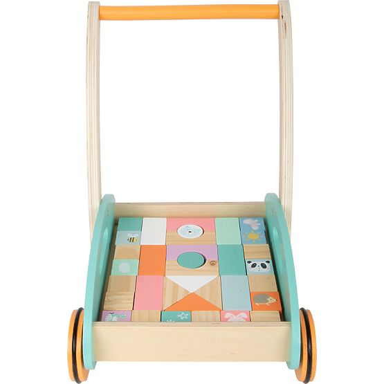 small foot Chariot avec blocs
