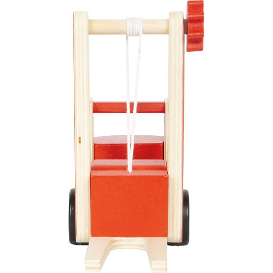 small foot Chariot élévateur en bois avec palette