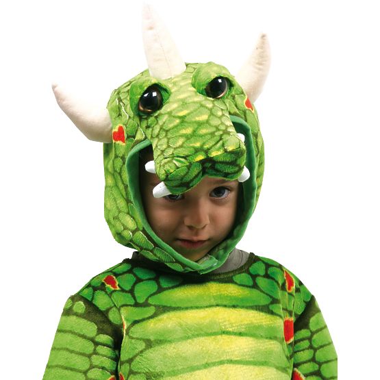 small foot Costume de dragon vert