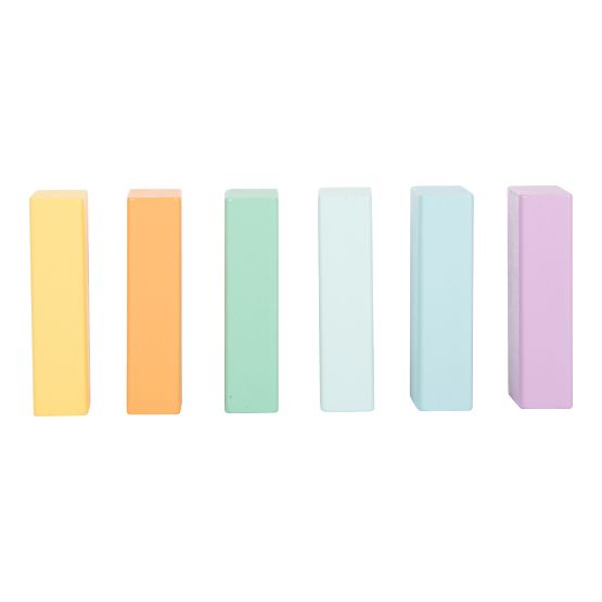 Small Foot Cubes en bois pastel 50 pcs