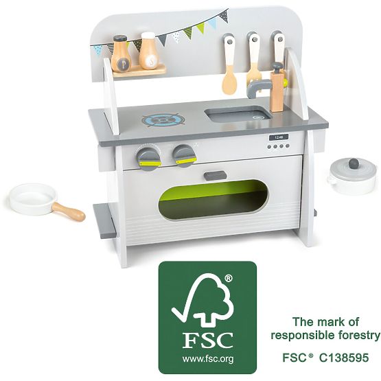 small foot Cuisine en bois Compact