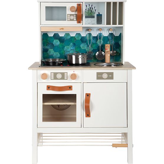 small foot Cuisine en bois Tasty blanche
