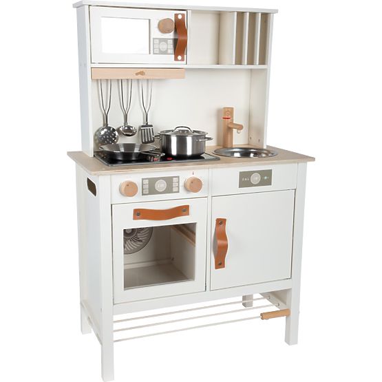small foot Cuisine en bois Tasty blanche
