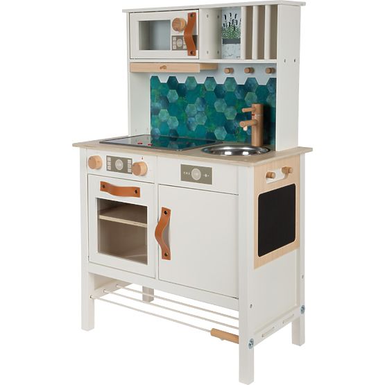 small foot Cuisine en bois Tasty blanche